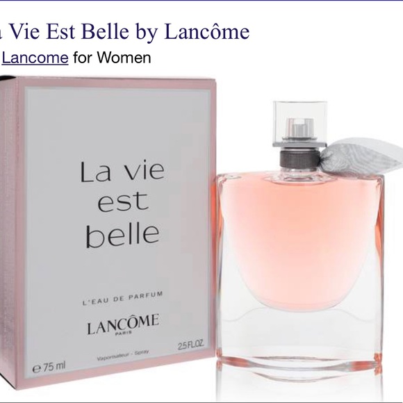 La Vie Est Belle Eau De Parfum Spray By Lancome 75 ml 2.5oz - Picture 1 of 1